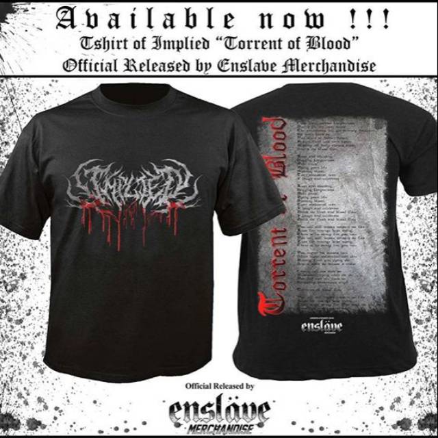 IMPLIED "Torrent of Blood" Logo