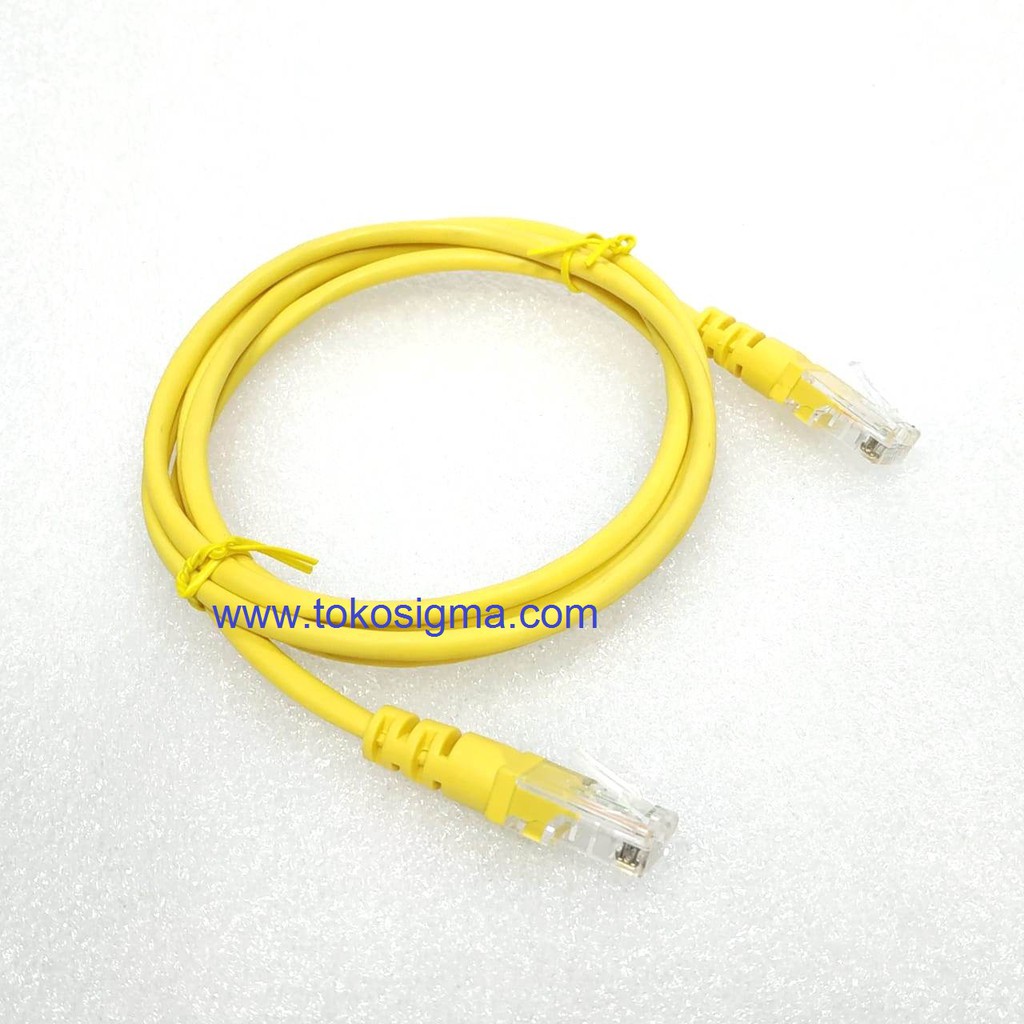 Kabel LAN UTP Internet Cat 5e RJ45 RJ-45 Jaringan Patch Cord Modem