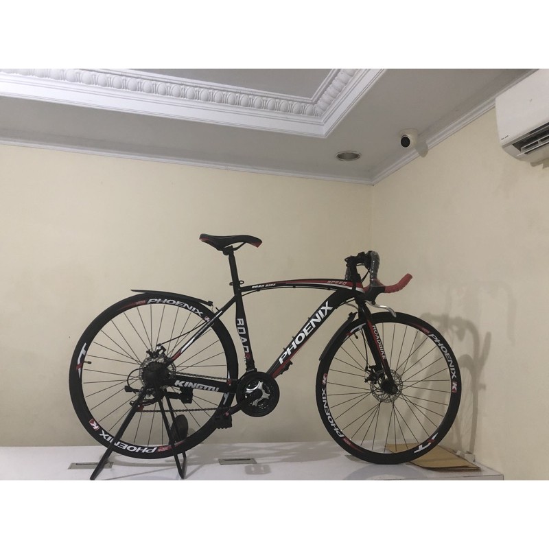 Sepeda Balap Roadbike Phoenix Import 600c gear shimano 21 speed frame baja carbon cicilan kredit new-5