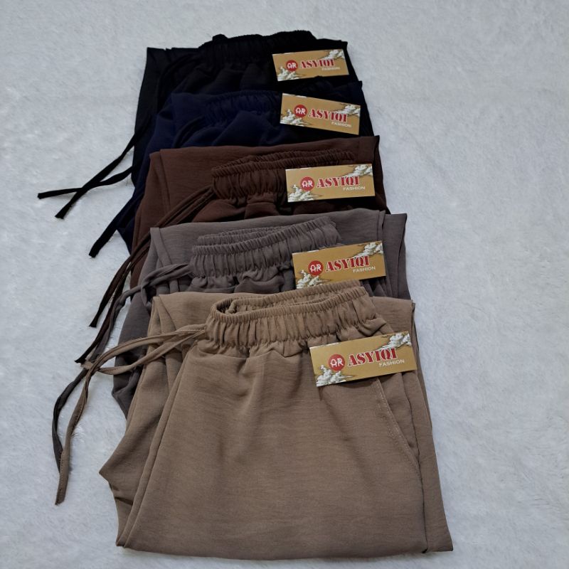 YES Jorali Pants Crincle Airflow Premium // Luna Beggy Pants Allsize Fit To Xl