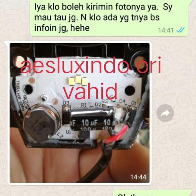 Led Sorot Mt24 Vahid - Merah Grosir