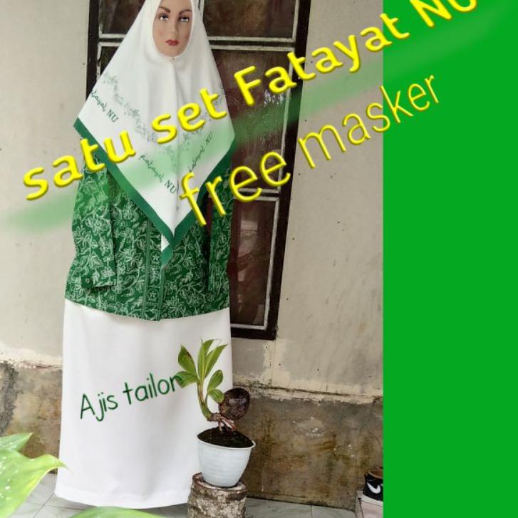 Sudah READY.. satu set baju Fatayat NU