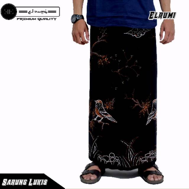 

Sarung lukis elegan batik cap pekalongan