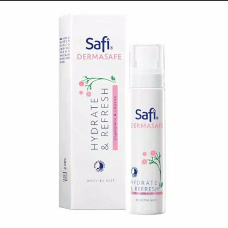 SAFI DERMASAFE HYDRATE & REFRESH BOOSTER MIST | SAFI PELEMBAB WAJAH