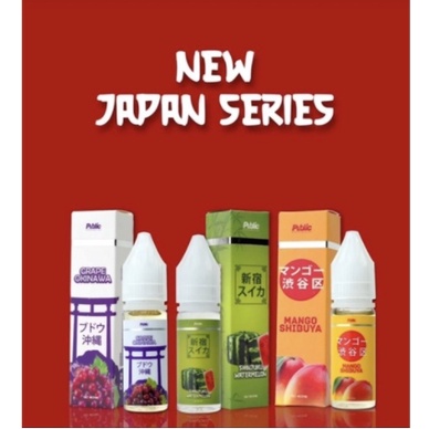 PUBLIC JAPAN SERIES 15ML 30 M9