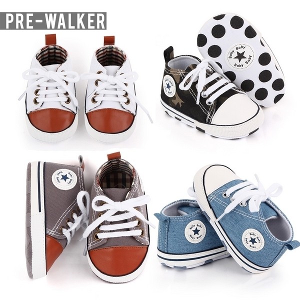 Sepatu Bayi Laki Laki - Prewalker Baby Shoes Sepatu Prewalker Bayi S1142