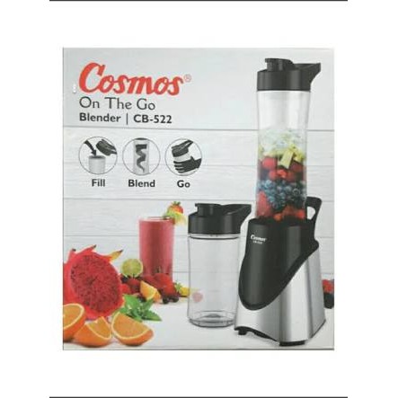 COSMOS PERSONAL HAND BLENDER ON THE GO CB-522 - Hitam