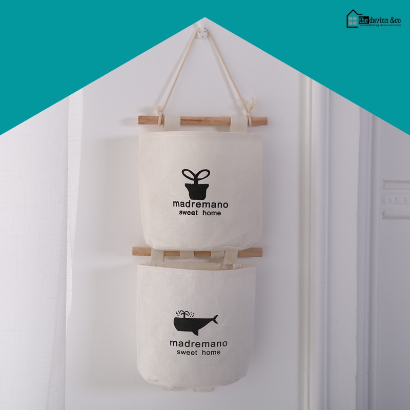 Pouch gantung Storage Bag Gantung murah Pouch Gantung 3 Sekat Serbaguna Storage Bag Gantung Pocket Pouch Hanging Organizer