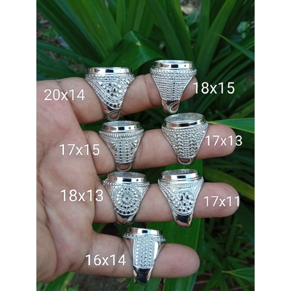 Grosir Ring Cincin Emban Alpaka Motif Armadilo (kodian)
