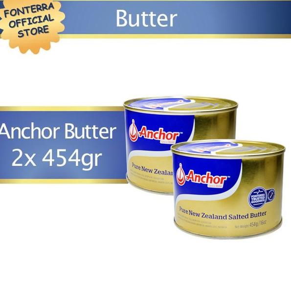 

Anchor Pure New Zealand Salted Butter 454 gr - 2 Pcs o44☋