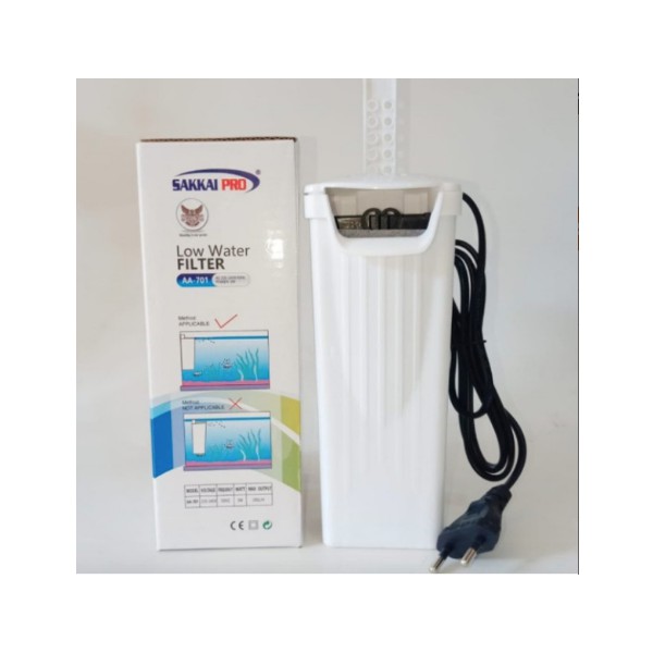 Sakkai Pro AA-701 Low Water Filter Pump Pompa Mini Kura Kura Air AA701