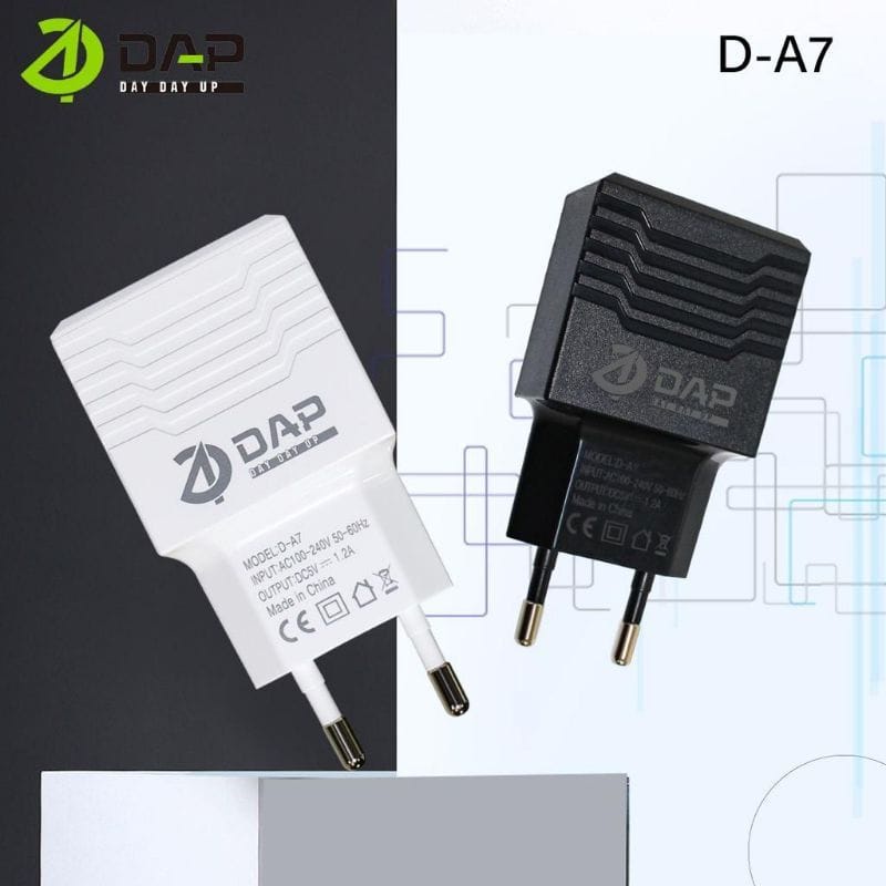 Travel Charger DAP D-A7 1USB Micro Casan DAP D-A7 1USB 1.2A ORIGINAL