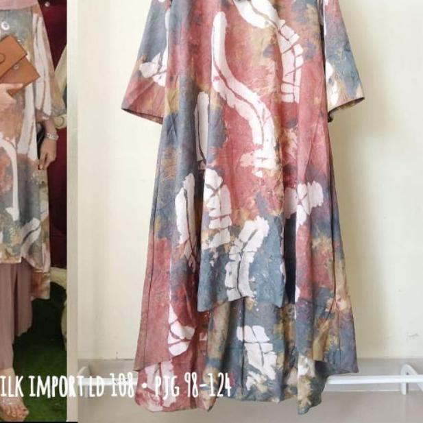 ☟ tunik tie dye cantika katun mikro / tunik terbaru / tunik jumputan / tunik / fashion muslim ➶