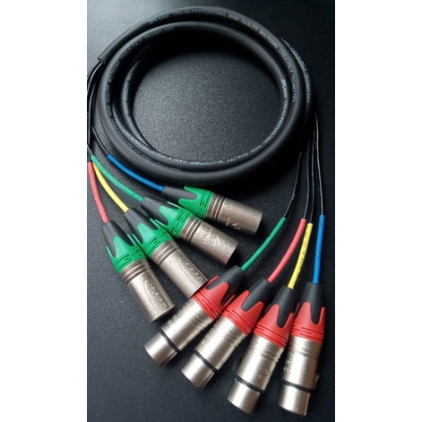 pesanan kabel snake isi 4 10 meter spl audio