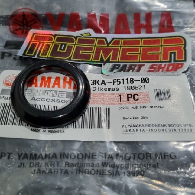 tutup seal roda depan kanan rx king original