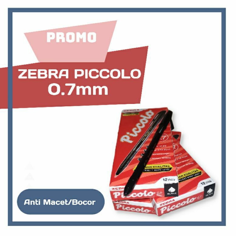 

PULPEN ZEBRA PICCOLO 12 PCS