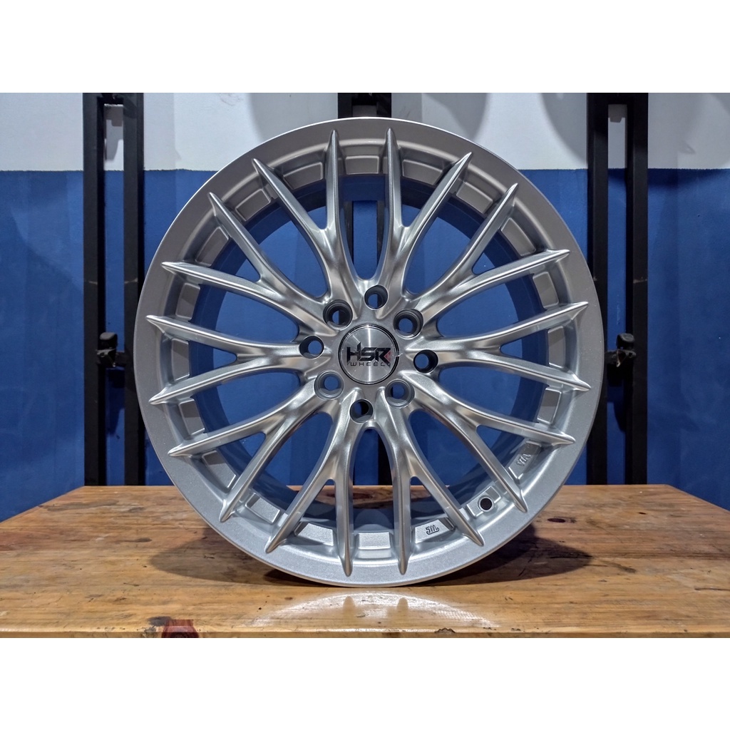 Velg Mobil Motif Akar Ring 16 HSR BRANG R16 Baut 4x100 dan 4x114,3 Soluna Starlet Vios Yaris Datsun 