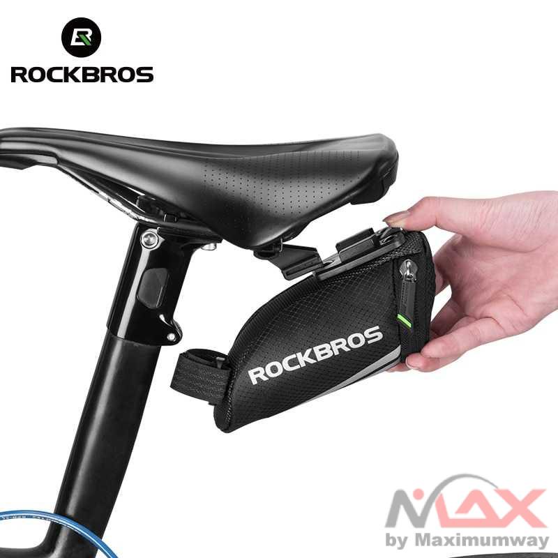 Rockbros Tas Sepeda Mini Bicycle Saddle Rear Bag - C28 Warna Hitam