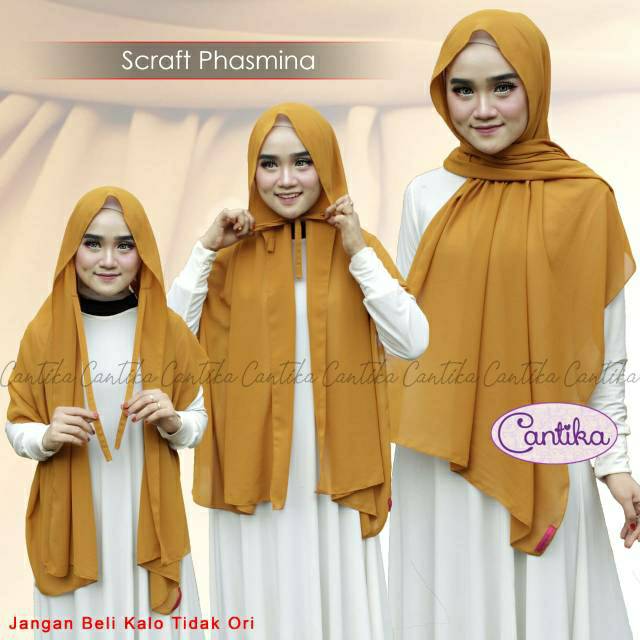 PASHMINA TALI CERUTY Babydoll Original Cantika Hijab