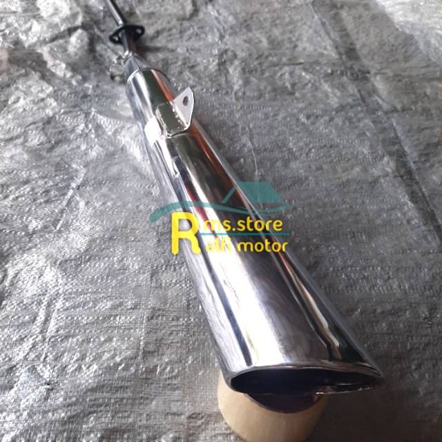 PROMO Knalpot Standar Honda Supra Fit New / Knalpot Fit New Chrome Standar