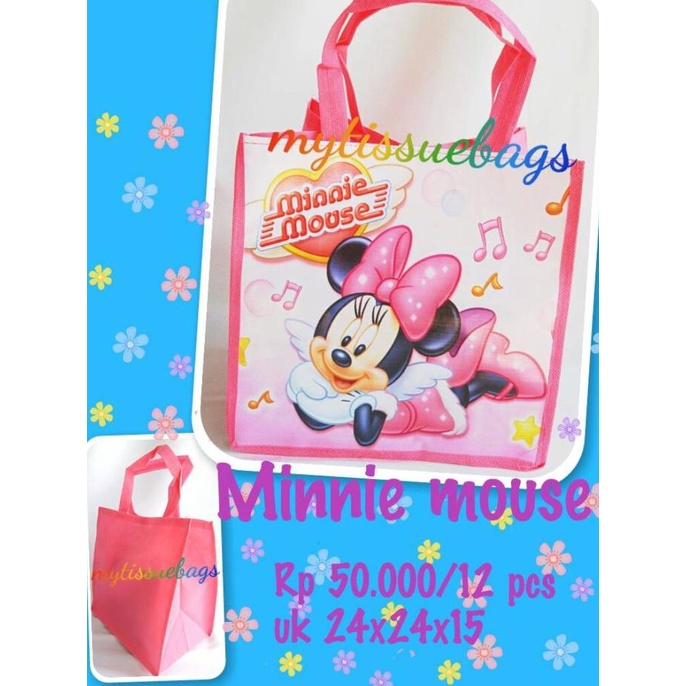

Premium Product!!! Tas Goodiebags Ultah Minnie Mouse/Souvenir Ulang Tahun Minnie - Paling Diminati