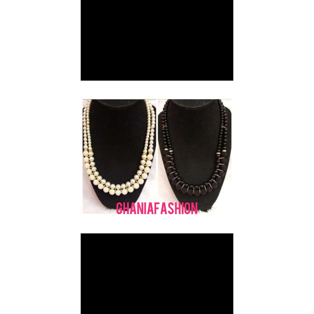 Ghania Fashion.shop-KALUNG FASHION PENDEK MUTIARA BERRY-COD