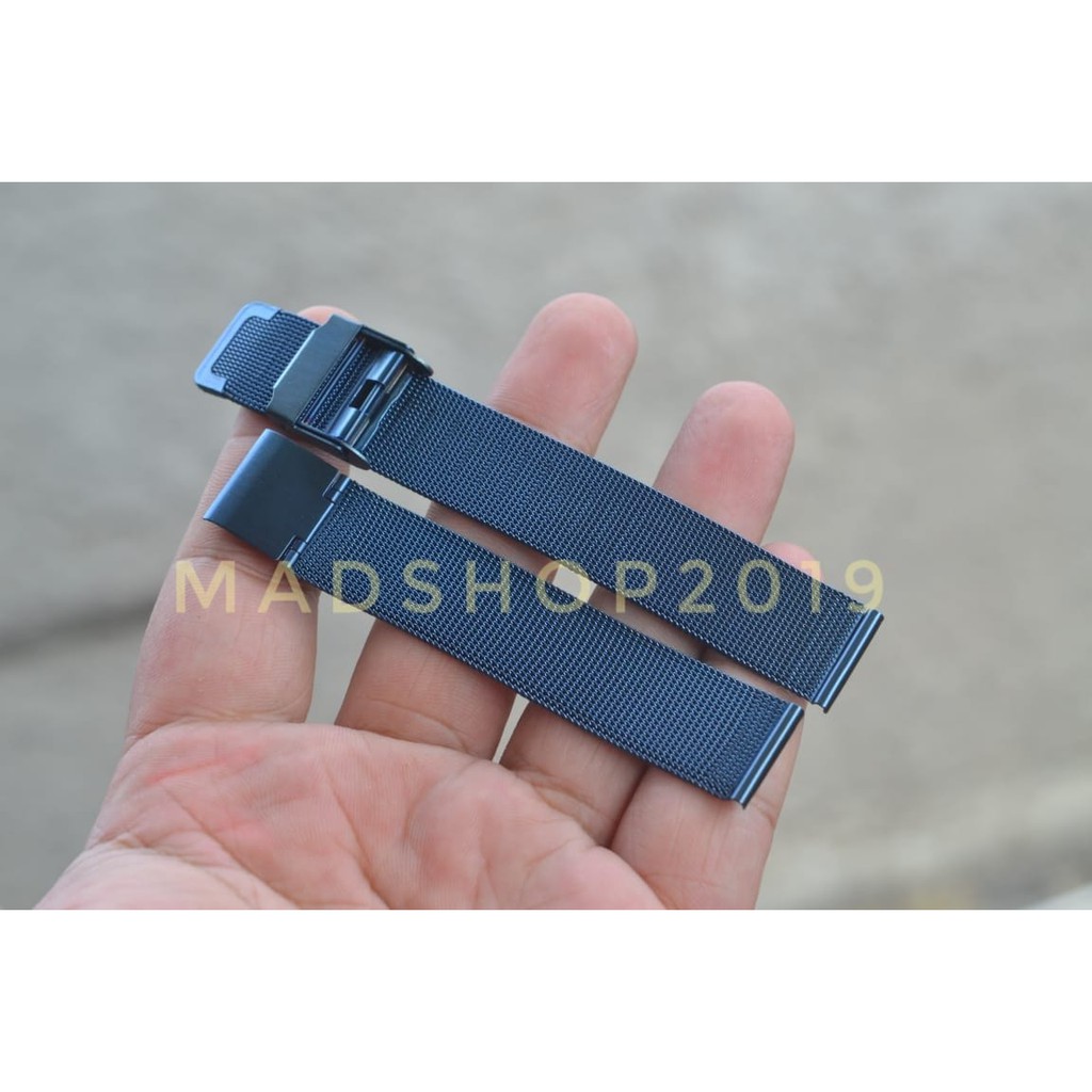 STRAP TALI JAM TANGAN RANTAI PASIR BIRU MERONA