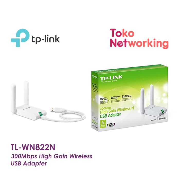 TP-LINK TL-WN822N 300Mbps High Gain Wireless USB Adapter