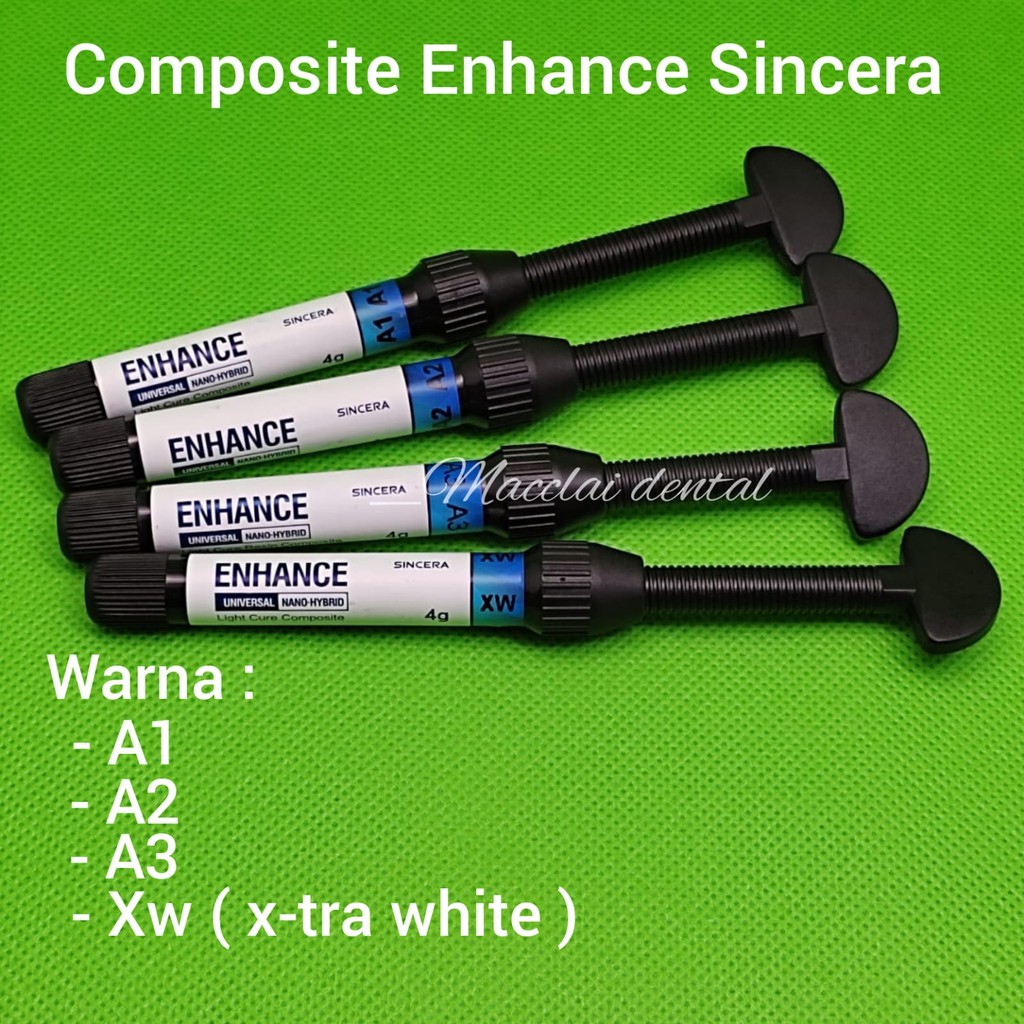 Jual Dental Komposit Composite Composit Tambalan Behel Veneer Gigi Sincera Dx Universal A A A