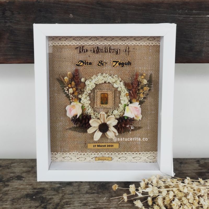 Mahar Rustic Simple | Mahar Rustic Murah | Mahar Rustic Frame