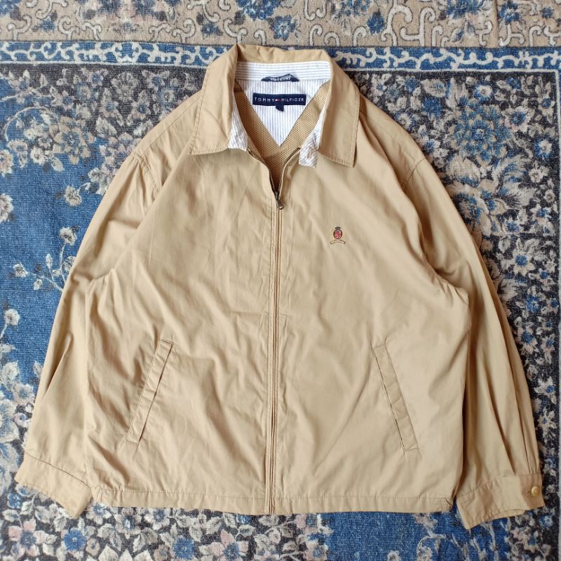 Thrift Jaket Tommy Hilfiger / Work Jacket / Jaket Vintage / Harrington Jacket
