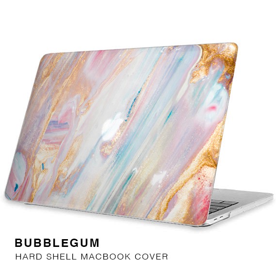 Casing Macbook Custom marble bisa dikasih nama laptop apple Macbook air pro Touchbar retina 11 13