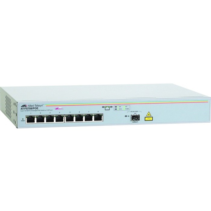 Jual Allied telesis AT-FS708/POE Unmanaged Fast Ethernet Switch ...
