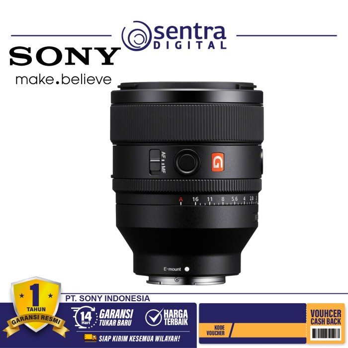 SONY FE 50mm F/1.2 GM Lens / Lensa Sony 50mm F1.2 G Master