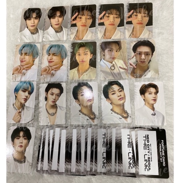 [Ready Stock] NCT 127 The Link MD - Fortune Scratch Set Jaehyun Taeyong Haechan Johnny Yuta Mark Doy