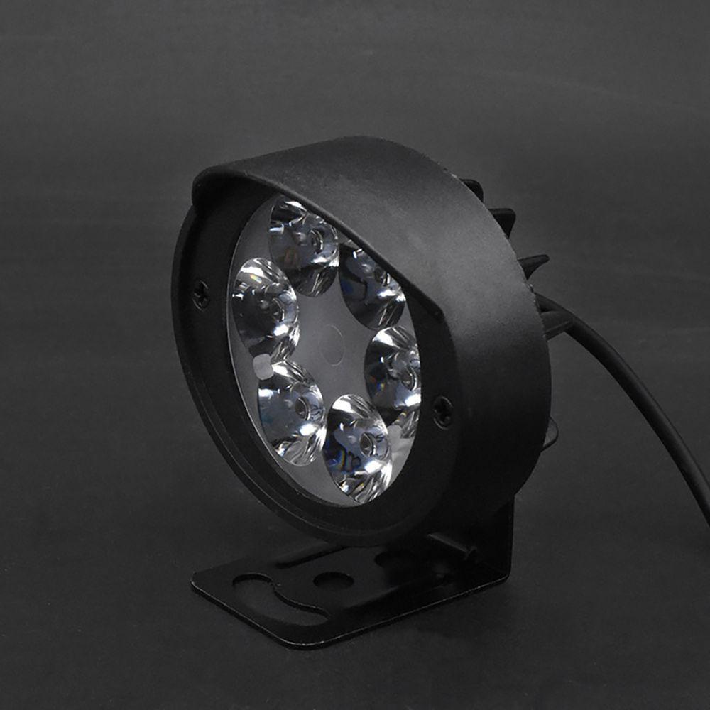 R-FLOWER Senter Kepala Sepeda Listrik Universal Super Terang Bagian Refitting 6lampu LED