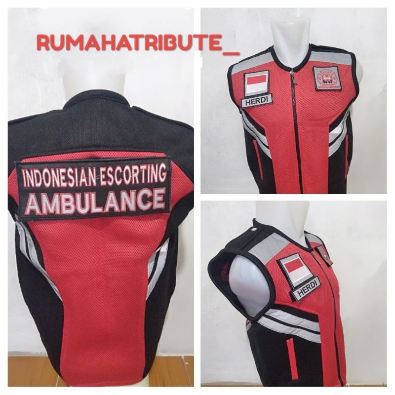 TERBARU ROMPI PATWAL IEA | INDONESIA ESCORTING AMBULANCE | WARNA MERAH