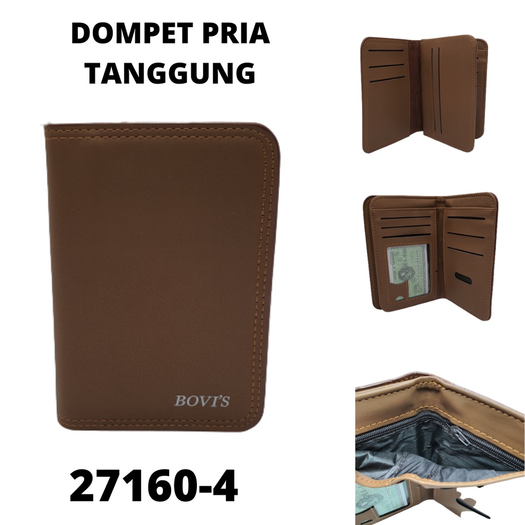 Dompet Pria Cowok Laki Dewasa Tanggung 3/4 Bovis Original Ori Asli Kualitas Distro Harga Murah Model Keren Terbaru dan Kekinian Bahan Premium Berkualitas