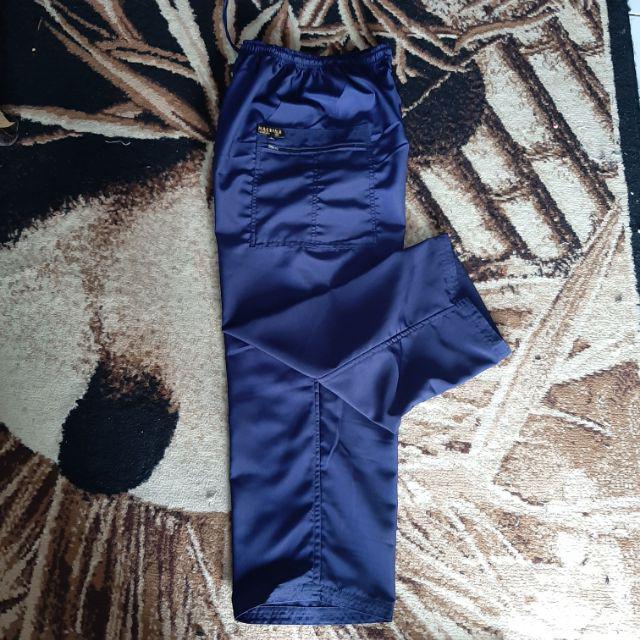 MAEDINA Celana Pangsi Komprang Panjang Dewasa Polos Ukuran S M L XL-navy