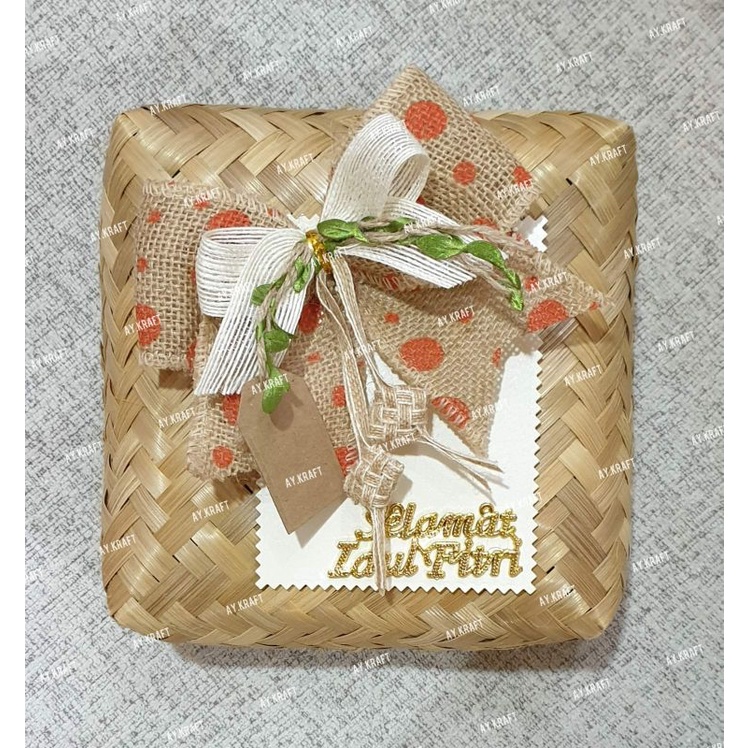 

Pita Hias Lebaran / Besek Hias Lebaran 20 x 20 cm (3)