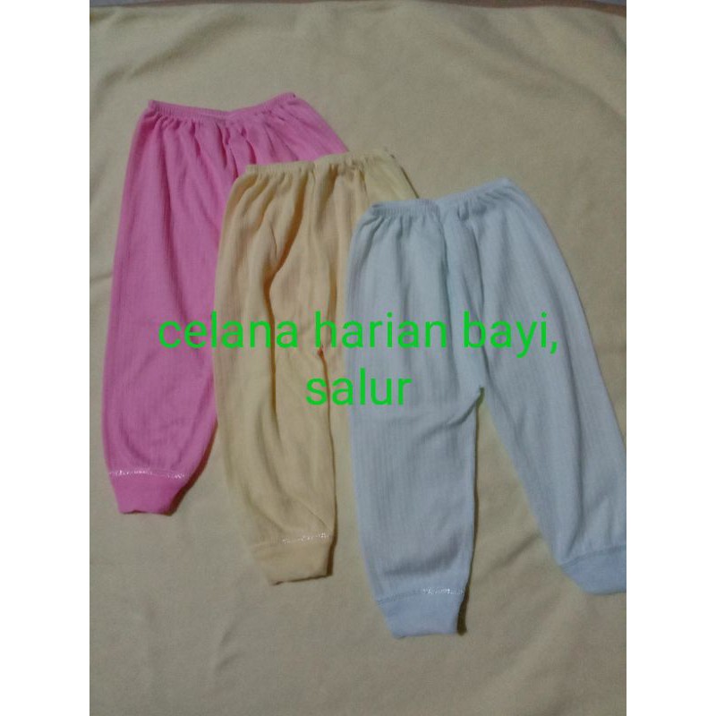 satu lusin celana salur bayi 0-6bulan