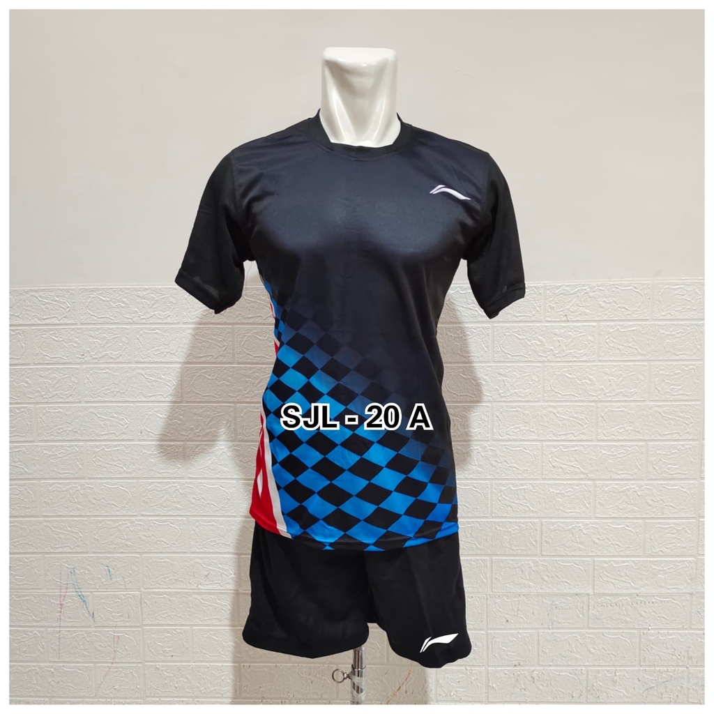 Paket Setelan Baju Badminton Yonex Merah Terbaru - Seragam Baju Badminton Yonex Merah terbaru