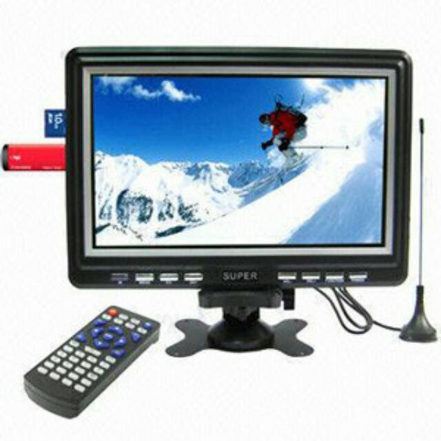 TV Analog TFT LCD 7.5 inch Wide View Angle