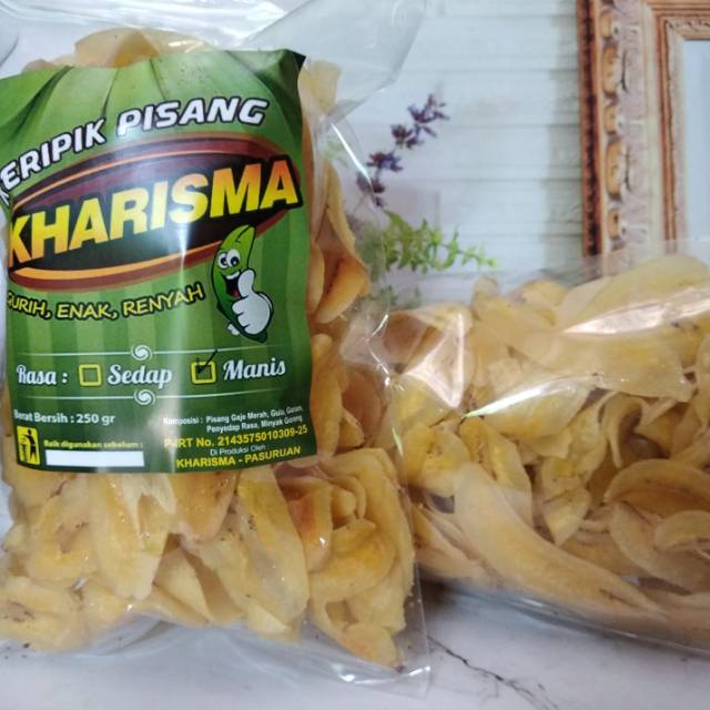 

KERIPIK PISANG HARISMA (MANIS)