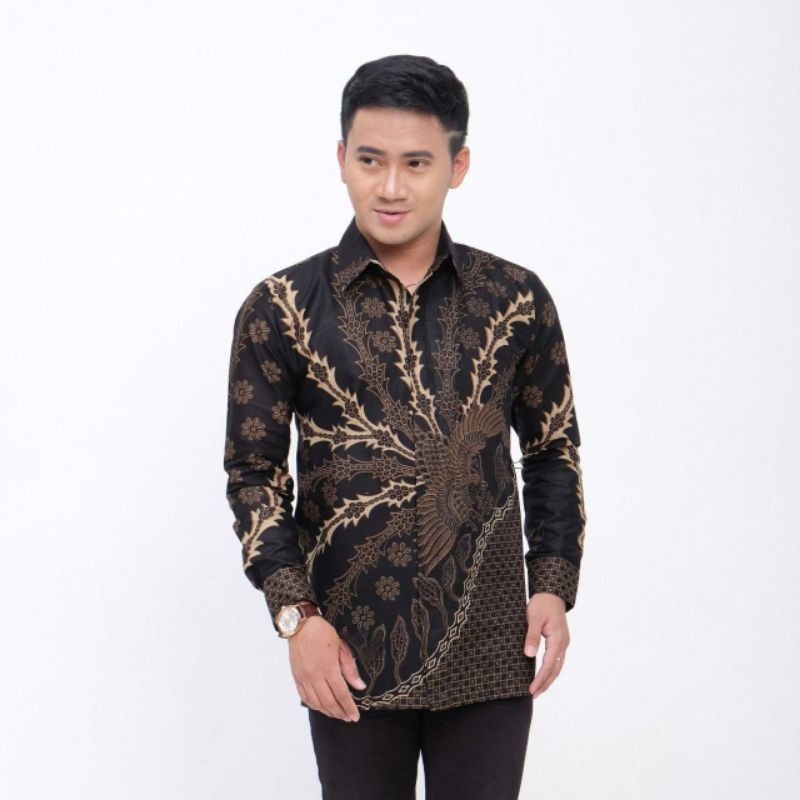 kemeja formal batik kemeja nikahan M L XL XXL