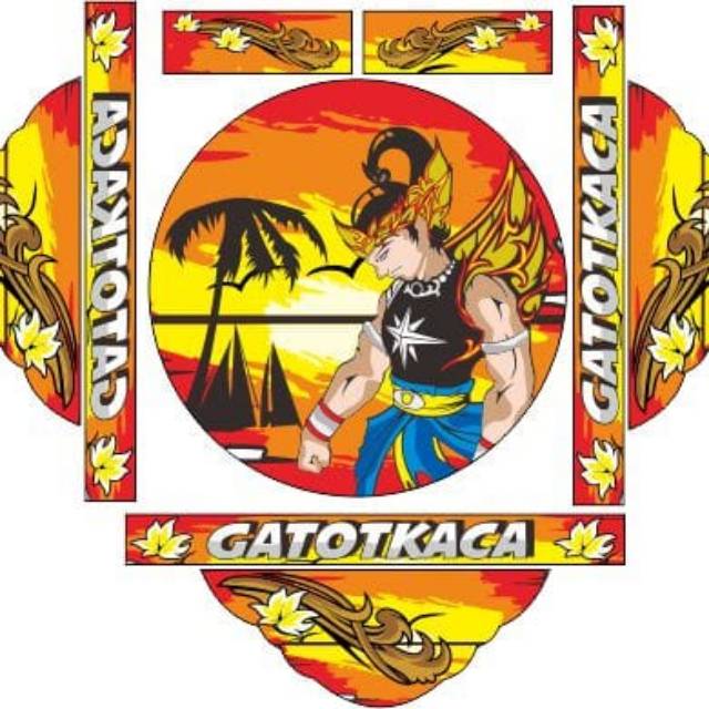 Sticker Tobok love bird gatot kaca