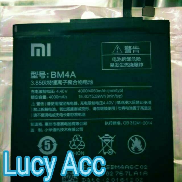 Baterai Batre Xiaomi Redmi BM4A Original