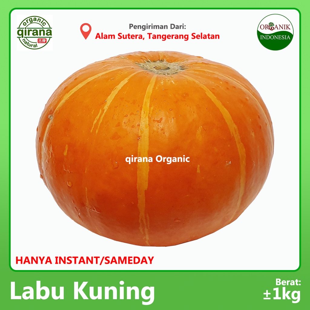

Labu Kabuca Kuning 1kg