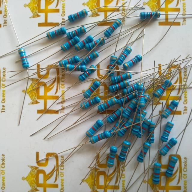 resistor setengah watt 0.5 nilai custom .k.