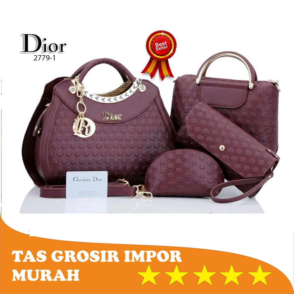 TAS  CHRISTIAN DIOR 2779-1 TAS IMPORT  TAS MURAH  TAS BARU TAS BATAM TAS WANITA